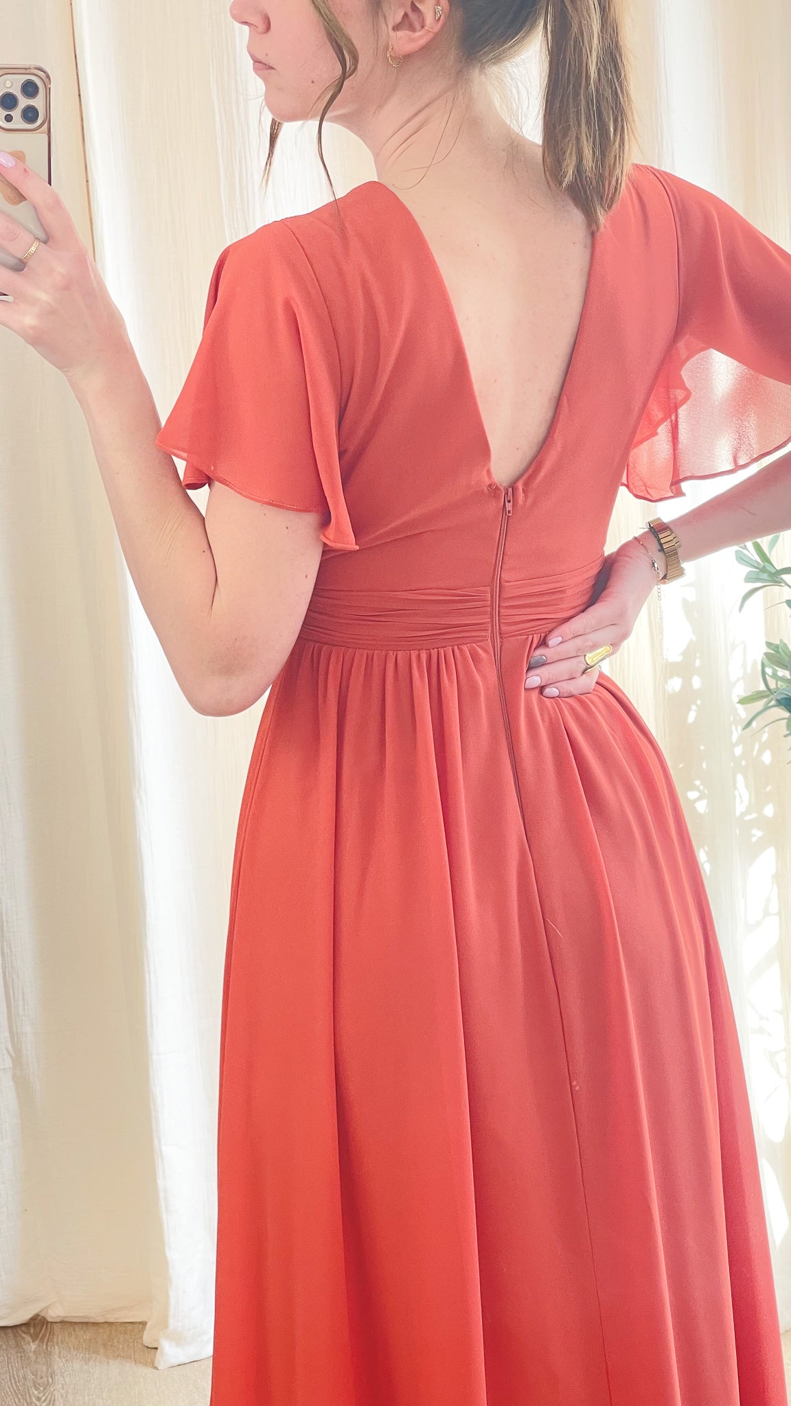 robe élégante invitée mariage été