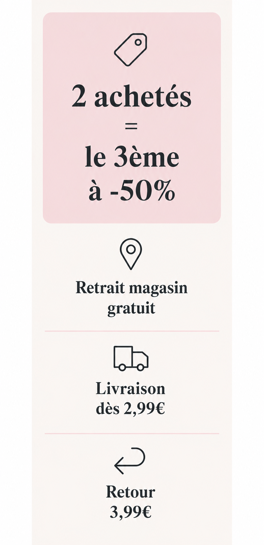 Promotion débardeur à paillettes